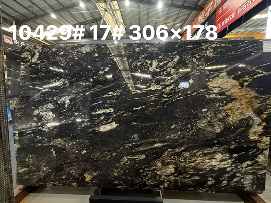 comprar Brasil Platino Oro Mármol de lujo Piedra de libro juego de fondo Pared característica Piedra de piso de lujo online manufacture