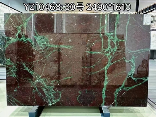 comprare Brasile marmo rosso top slab impermeabile versatile con spessore personalizzato online manufacture