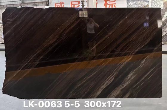 comprar Laje de mármore castanho arenoso do Sri Lanka, pedra de luxo para revestimento de paredes e pisos, com superfície polida online manufacture