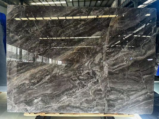 Beli Turki Venetian Marmer Brown Slab Besar Komersial Untuk Meja online manufacture