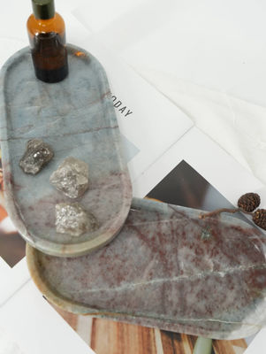 ซื้อ Brazil Rhine สีเขียว หินอ่อน Tray Contemporary Handcrafted Wear Resistant สีเขียว online manufacture