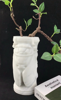 Mua Hòn hoa đá trắng trang trí đánh bóng với lớp lót chống nước online manufacture