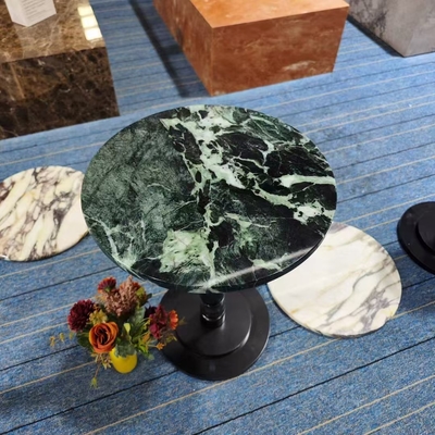 comprar Conjunto de Mesa de Canto em Mármore Durável Feito à Mão Mesa de Chá em Mármore com Superfície Lisa online manufacture