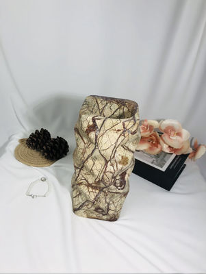 kupować Trwały kamienny wazon na kwiaty, elegancki, odporny na plamy do salonu online manufacture