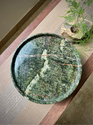 comprar Tarjeta decorativa de mármol redondo verde italiano online manufacture
