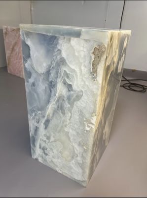 Beli Blue Jade Marble Garden Stool tahan goresan dengan gaya modern online manufacture