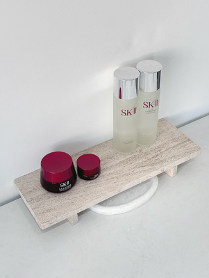 Beli Mocha Grey Marble Tray. ∙ ∙ Luxury Natural Stone Serving Piece. ∙ ∙ Modern Centerpiece untuk Dekorasi Rumah online manufacture