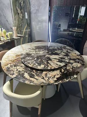 satın al Doğal Mermer Özel Yemek Masası Düz yüzeyli zamansız lüks merkezi online manufacture
