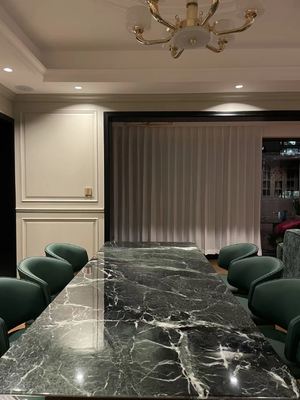 Buy Verde Green Marble Dining Table - Luxury Art Table with Silver Gray Veins online manufacture